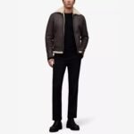 Wilson Shearling Aviator Sheepskin Jacket