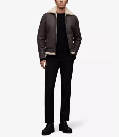Wilson Shearling Aviator Sheepskin Jacket
