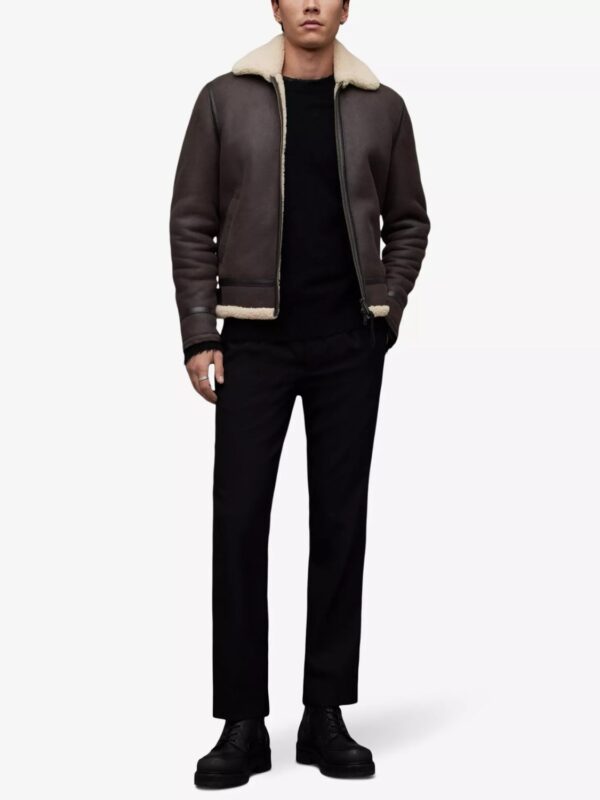 Wilson Shearling Aviator Sheepskin Jacket