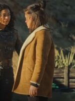 Wingwomen 2023 Alex Shearling Suede Jacket