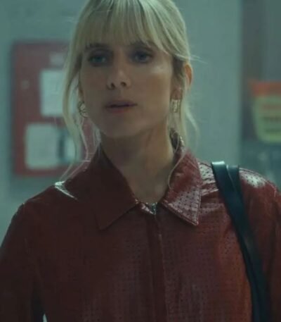 Wingwomen 2023 Carole Brown Leather Jacket