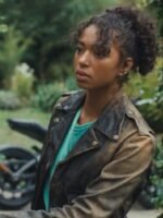 Wingwomen 2023 Sam Black Leather Jacket