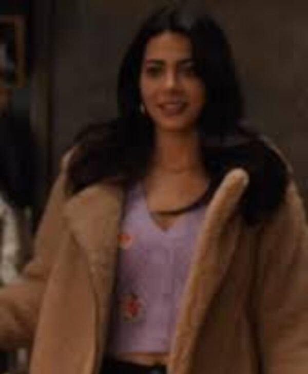 With Love S02 Lily Diaz Brown Jacket