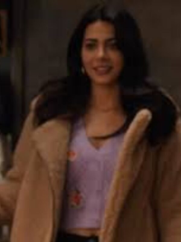 With Love S02 Lily Diaz Brown Jacket