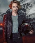 Woman Of The Dead 2023 Anna Maria Muhe Leather Jacket