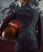 Woman Of The Dead 2023 Anna Maria Muhe Leather Jacket