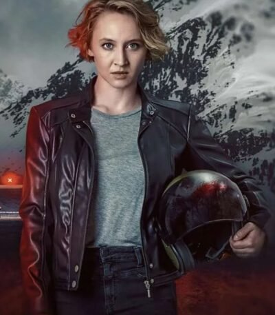 Woman Of The Dead 2023 Anna Maria Muhe Leather Jacket
