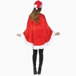Women Santa Cape Poncho