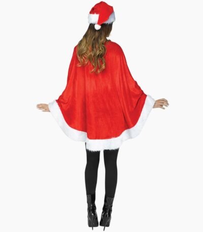 Women Santa Cape Poncho