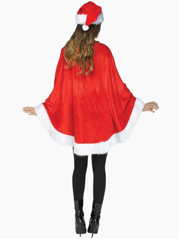 Women Santa Cape Poncho