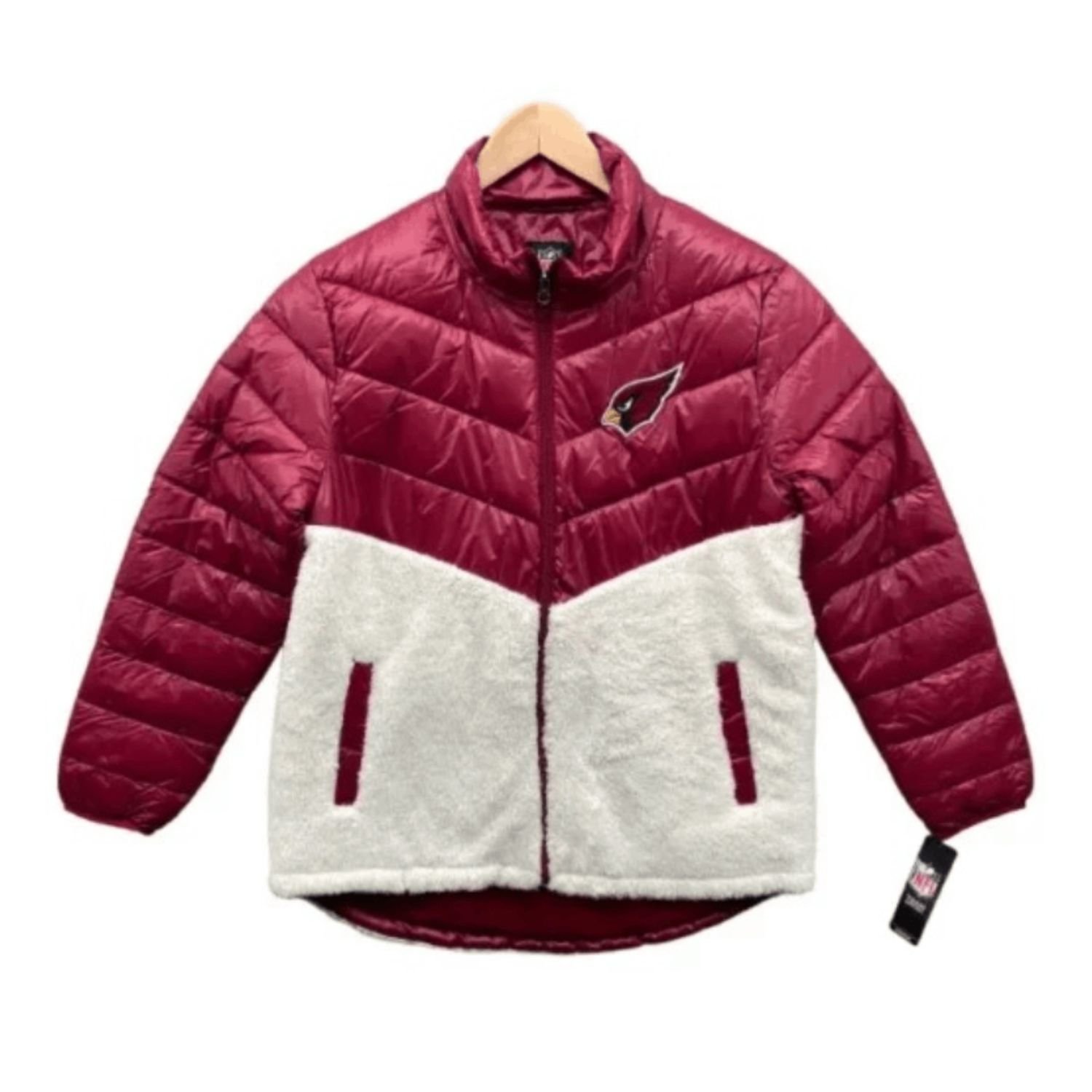 Women’s Arizona Cardinals Red Puffer Jacket Women’s Arizona Cardinals Red Puffer Jacket