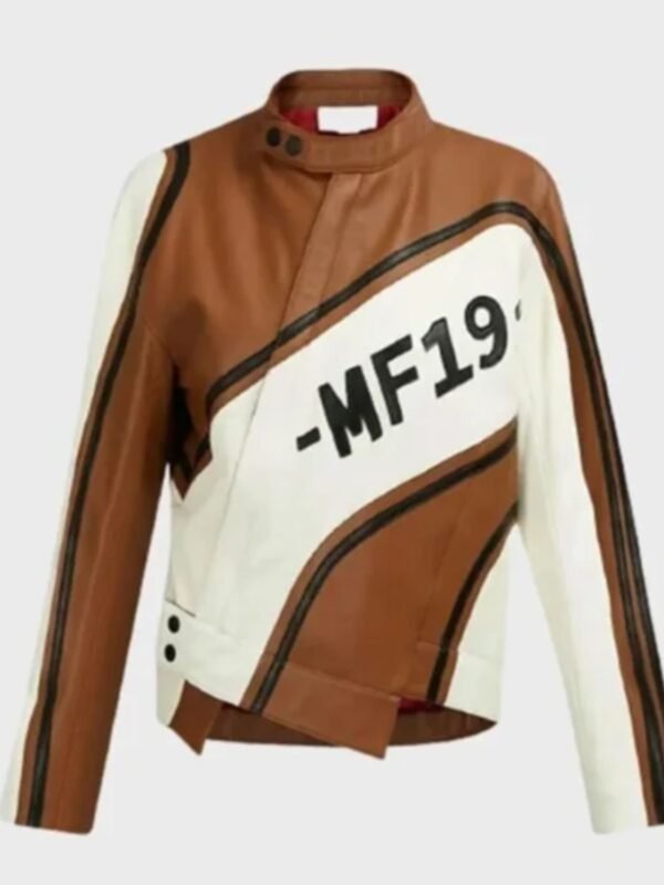 Womens Ezzah MF19 Biker Sheepskin Leather Jacket