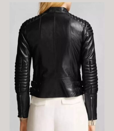 Women's Jacket Black Motorcycle