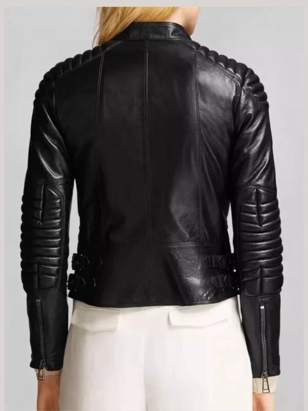 Women's Jacket Black Motorcycle