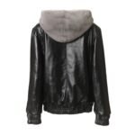 Womens Reversible Mink Fur Bomber Jacket