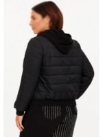 Womens The Nightmare Before Christmas Jack Puffer Bomber Jacket