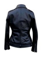 Womens The Walking Dead Negan Black Leather Jacket