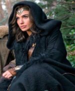 Wonder Woman Diana Prince Shearling Coat