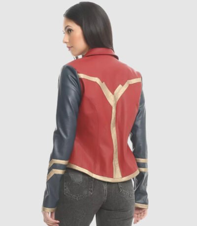Wonder Woman Diana of Themyscira Leather Jacket