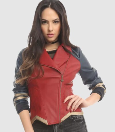 Wonder Woman Diana of Themyscira Leather Jacket