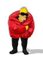 Woody Harrelson Simpsons Jacket
