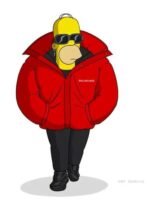 Woody Harrelson Simpsons Jacket - Image 2