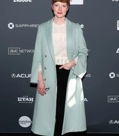 Wrenn Schmidt The Starling Girl Premiere Coat