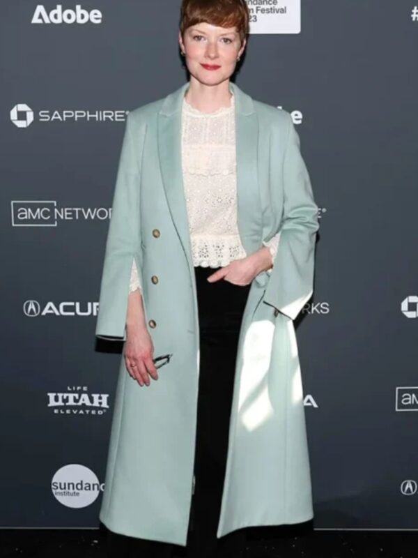 Wrenn Schmidt The Starling Girl Premiere Coat