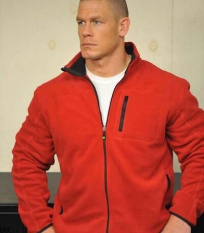 Wrestler John Cena Red Jacket
