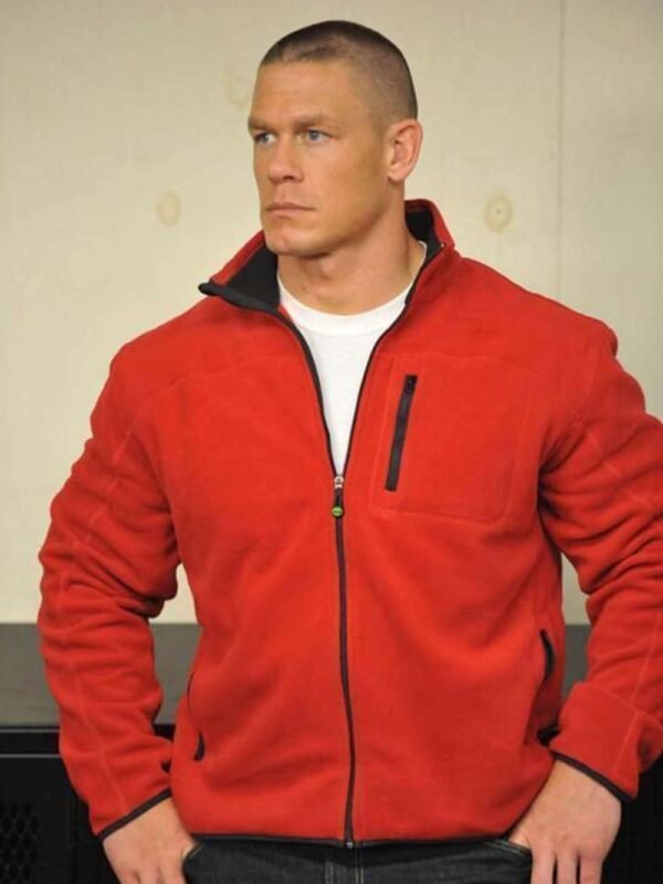 Wrestler John Cena Red Jacket