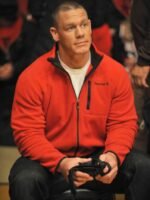 Wrestler John Cena Red Jacket