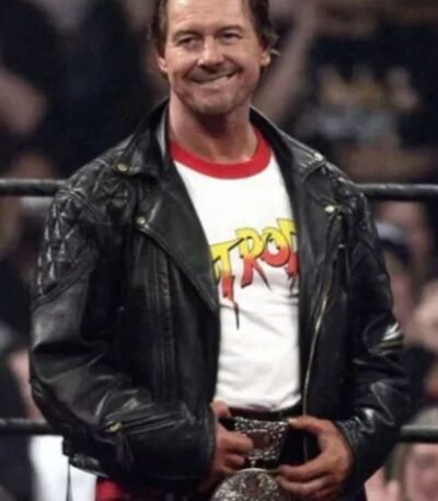 Wrestler Roddy Piper Black Jacket