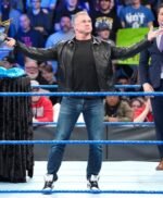 Wrestler Shane McMahon Leather Black Jacket