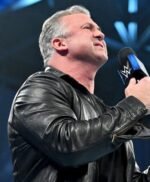 Wrestler Shane McMahon Leather Black Jacket