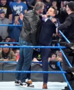 Wrestler Shane McMahon Leather Black Jacket