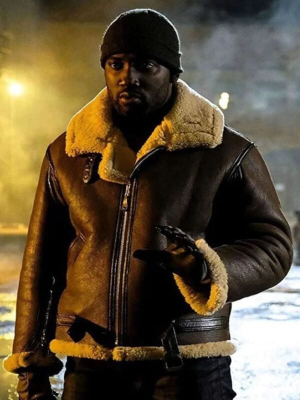 Wynonna Earp S04 Agent Dolls Shearling Fur Jacket