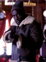 Wynonna Earp S04 Agent Dolls Shearling Fur Jacket