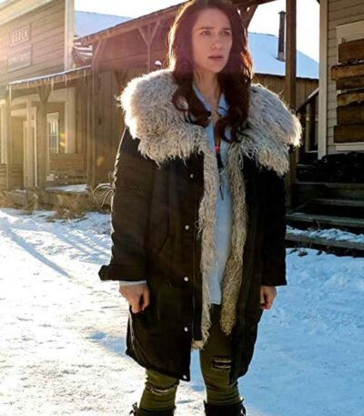 Wynonna Earp S04 Melanie Scrofano Shearling Fur Jacket