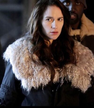 Wynonna Earp S04 Melanie Scrofano Shearling Fur Jacket