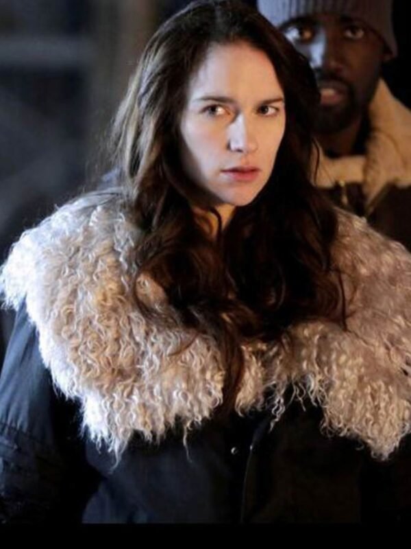 Wynonna Earp S04 Melanie Scrofano Shearling Fur Jacket