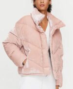 Wynonna Earp S04 Waverley Pink Puffer Jacket