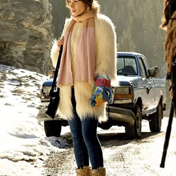 Wynonna Earp S04 Waverly Earp Fur Cream Coat