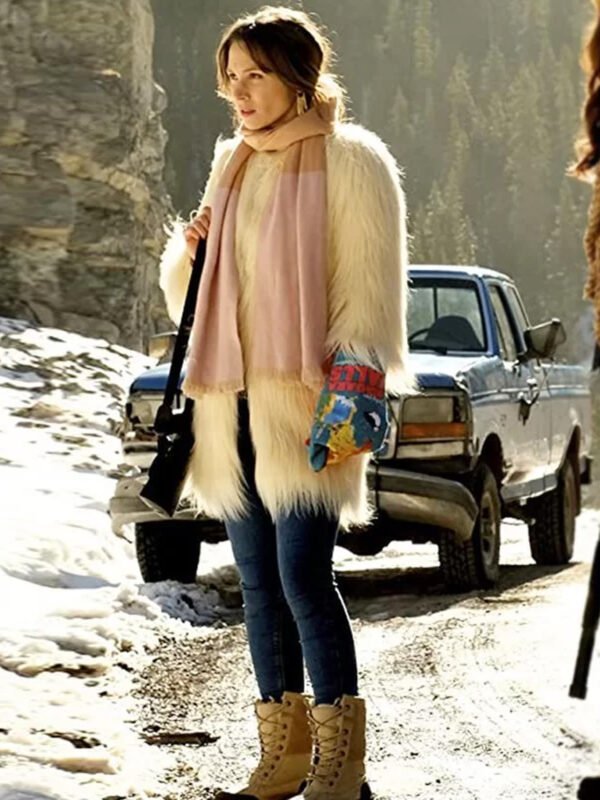 Wynonna Earp S04 Waverly Earp Fur Cream Coat