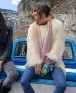 Wynonna Earp S04 Waverly Earp Fur Cream Coat