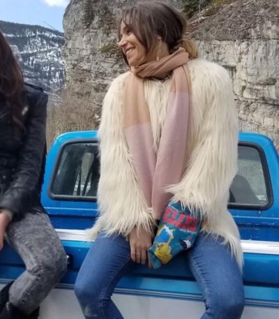 Wynonna Earp S04 Waverly Earp Fur Cream Coat