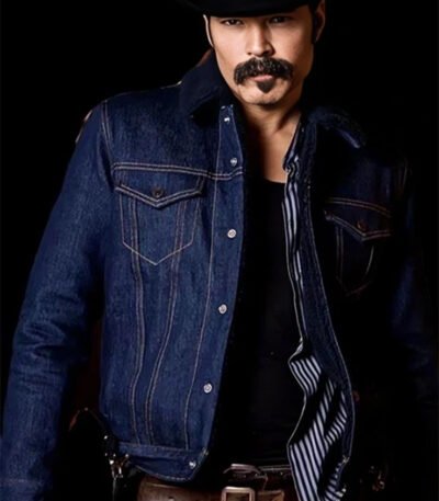 Wynonna Earp Tim Rozon Denim Trucker Jacket