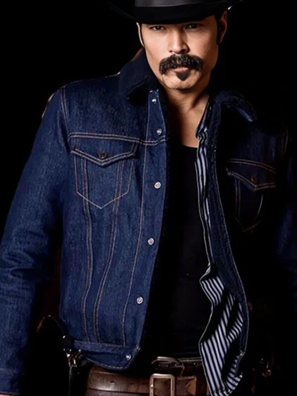 Wynonna Earp Tim Rozon Denim Trucker Jacket