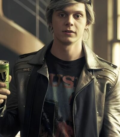 X Men Apocalypse Quicksilver Leather Jacket