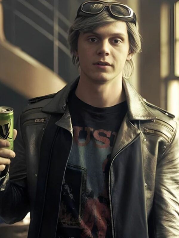 X Men Apocalypse Quicksilver Leather Jacket