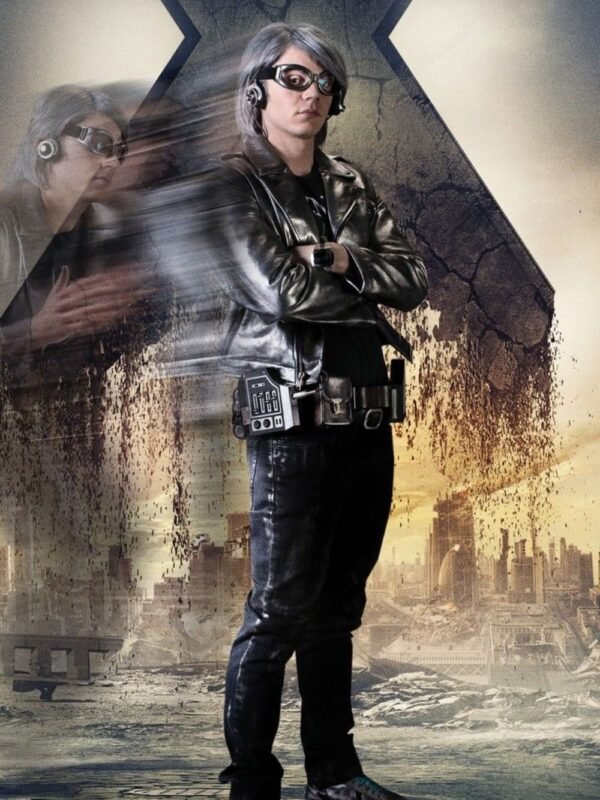 X Men Apocalypse Quicksilver Leather Jacket